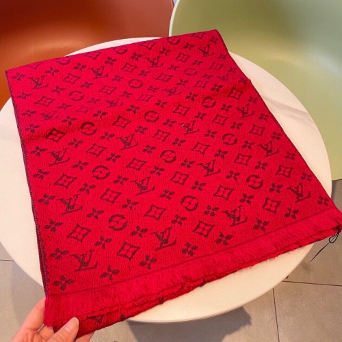 Louis Vuitton Scarves Men Womens Fashion Scarf with Original Box   
