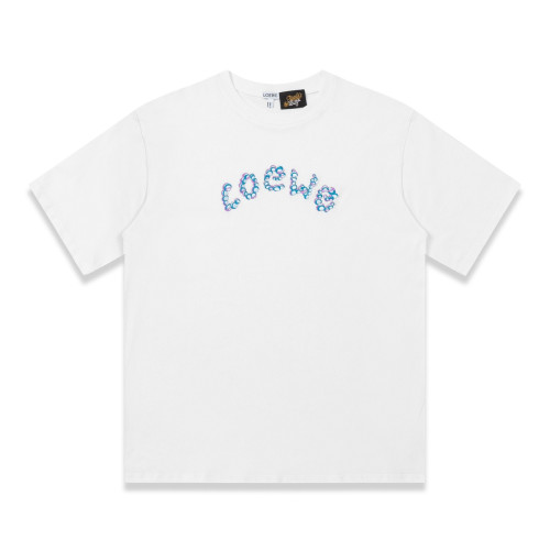 Loewe Luxury Brand Men Womens Short Sleeve T-Shirt   
