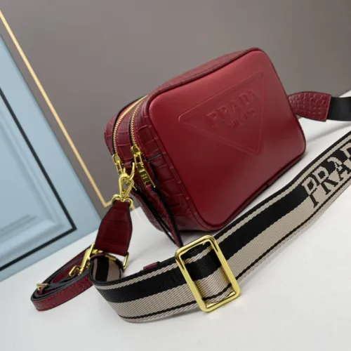Prada Womens Mens Camera Bags Luxury Brand Design Shoulder Bags Fashion Type With original box