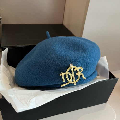 Dior Womens Beret Hat Luxury Brand Design Dior Cap with Original Box  