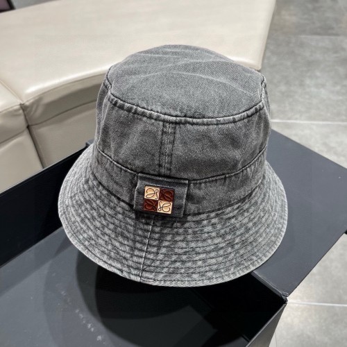 Loewe Men Womens Bucket Hat Luxury Brand Design Loewe Hats with Original Box  