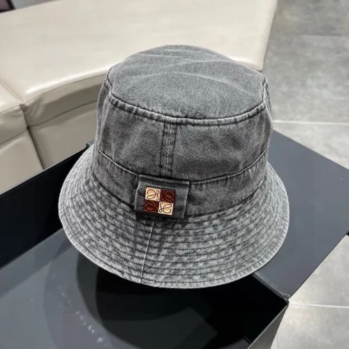 Loewe Men Womens Bucket Hat Luxury Brand Design Loewe Hats with Original Box  