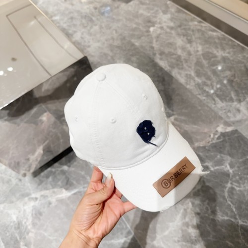 Burberry Womens Mens Cap Baseball Hat Luxury Brand with Original Box  