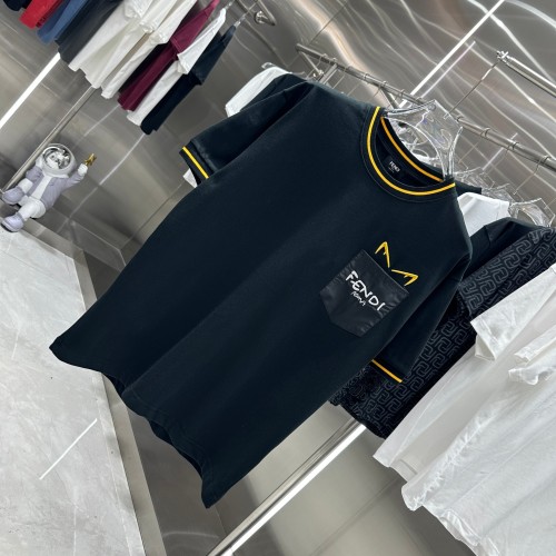 Fendi Luxury Brand Women Mens Short Sleeve T-Shirt   