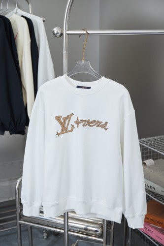 Louis Vuitton Womens Mens Long Sleeve Sweatshirt Luxury Brand Mens Sweatshirts   