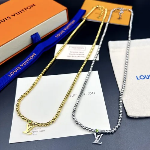 Louis Vuitton Luxury Men Womens Necklace Nano Beads Necklace M00730