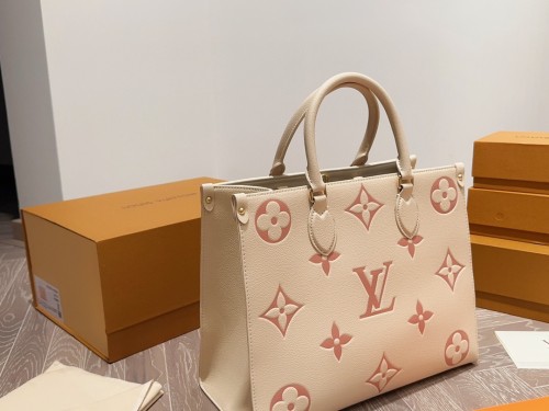 Louis Vuitton Womens Bags Handbags Luxury Brand Louis Vuitton M22312 OnTheGo MM  