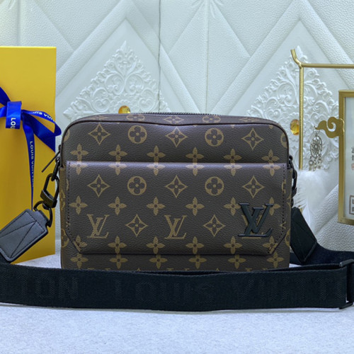 Louis Vuitton Mens Womens Shoulder Bags Luxury Brand Fastline Messenger M22482 with Original Box  