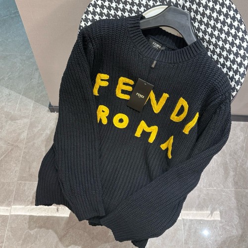 Fendi Women Mens Sweaters Knitwears Luxury Brand Mens Knitwear Top Quality   
