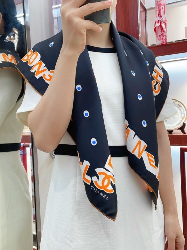 Chanel Scarves Womens Fashion Scarf 100