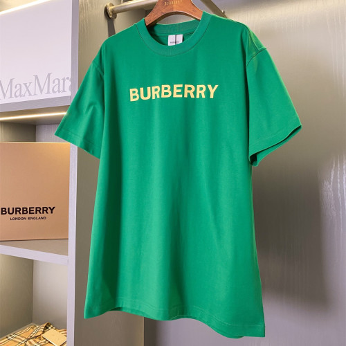 Burberry Luxury Brand Women Mens Short Sleeve T-Shirt Logo Cotton T-shirt   