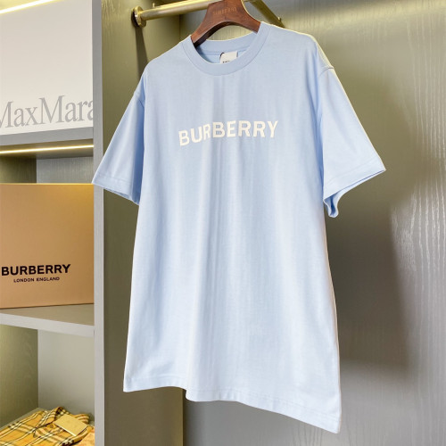 Burberry Luxury Brand Women Mens Short Sleeve T-Shirt Logo Cotton T-shirt   