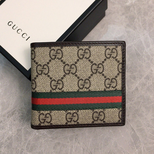 Gucci Womens Mens Bags Wallets Luxury Brand Gucci GG Supreme Ophidia GG wallet Coin Holder with Original Box