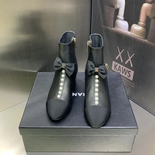 Chanel Womens Shoes Boots Luxury Brand Design with Original Box Women Fashion Ankle Boots Booties 5cm Heel