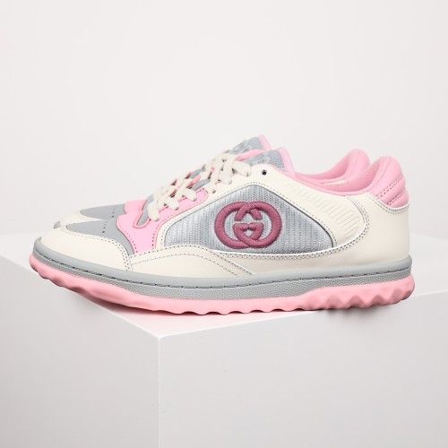 Gucci Womens Shoes Sneakers Luxury Brand Women's MAC80 sneaker in off white leather with Original Box Whatsapp 