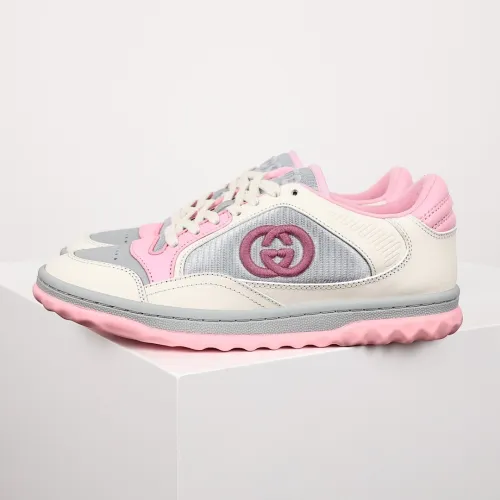 Gucci Womens Shoes Sneakers Luxury Brand Women's MAC80 sneaker in off white leather with Original Box Whatsapp 