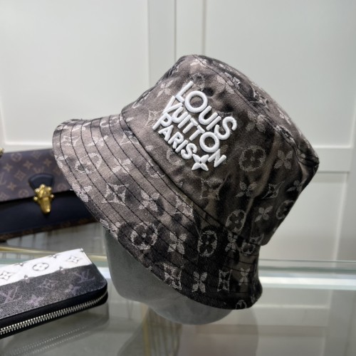 Louis Vuitton Womens Mens Cap Bucket Hat Luxury Brand with Original Box  