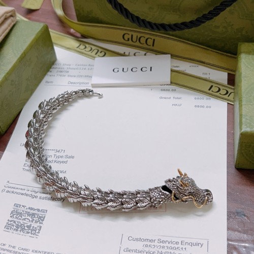 Gucci Luxury Men Womens Bracelet with Original Box