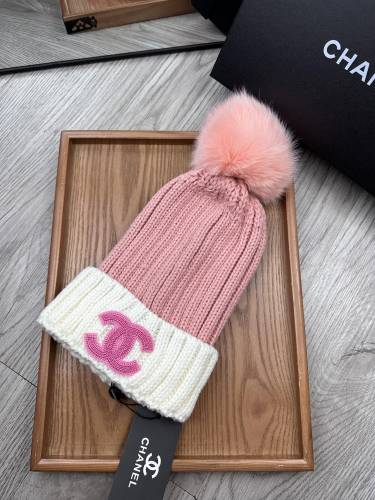 Chanel Womens Hats Luxury Brand Knit Hat with Original Box  