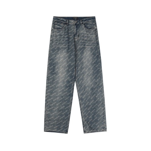 Balenciaga Luxury Brand Women Mens Pant Jeans with Original Box   