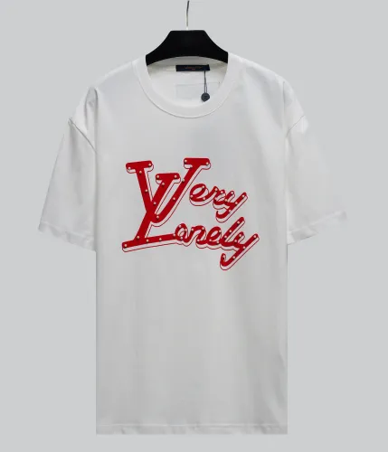 Louis Vuitton Luxury Brand Men Womens Short Sleeve T-Shirt   