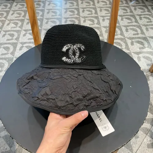 Chanel Womens Hats Luxury Brand Bucket Hat with Original Box  