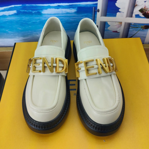Fendi Womens Shoes Fashion Luxury Brand Fendi Fendigraphy Loafers with Original Box