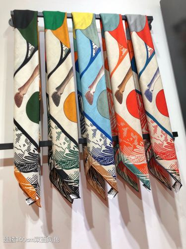 Hermes Scarves Womens Fashion Scarf Shawl 051