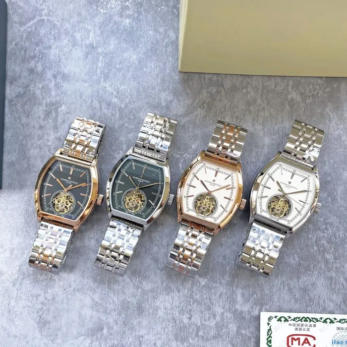 Vacheron Constantin Mens Watch Luxury Brand Design Fashion Type with Original Box
