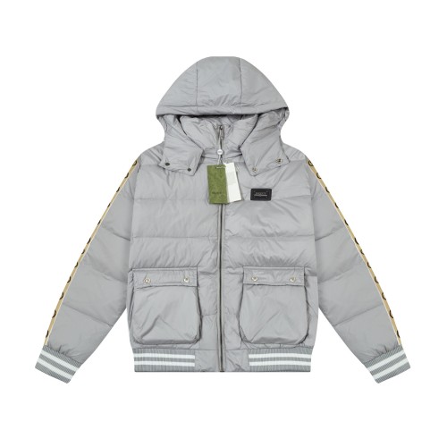 Gucci Men Womens Coat Luxury Brand Mens Hoodie Down Jacket Top Quality   