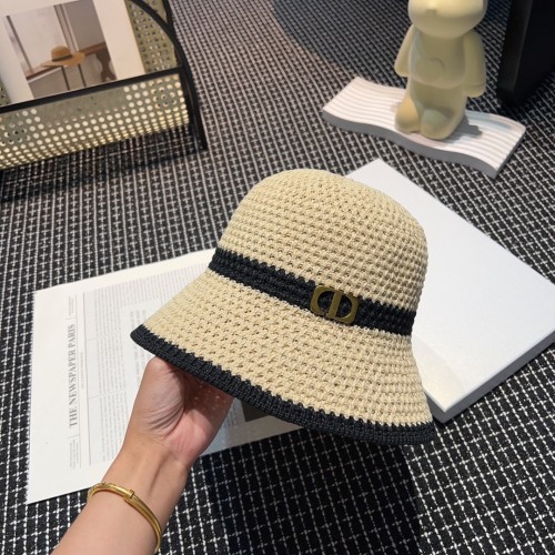 Dior Womens Bucket Hat Luxury Brand Design Dior Cap with Original Box  