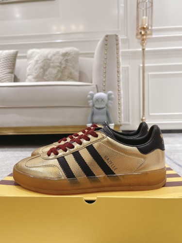 Gucci Adidas Gazelle Womens Shoes Sneakers Luxury Brand adidas x Gucci Gazelle sneaker with Original Box Whatsapp 