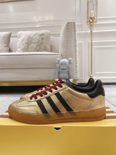 Gucci Adidas Gazelle Womens Shoes Sneakers Luxury Brand adidas x Gucci Gazelle sneaker with Original Box Whatsapp 