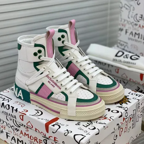 Dolce&Gabbana Men Shoes Sneakers Luxury Brand Calfskin Custom 2.Zero sneakers in Mixed Materials CS1973AQ7128S453 with Original Box  