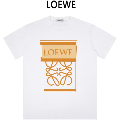 Loewe Luxury Brand Men Womens Short Sleeve T-Shirt   