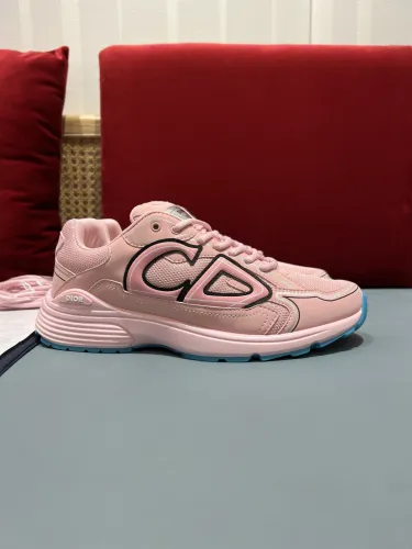 Dior Mens Shoes Sneakers Luxury Brand B30 SNEAKER Mesh and Technical Fabric 3SN279ZND_H000 with Original Box Whatsapp 