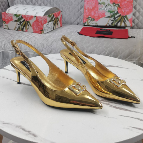 Dolce & Gabbana Womens Shoes Sandals Pumps Lurex Sandals with Original Box Heel 6cm whatsapp 