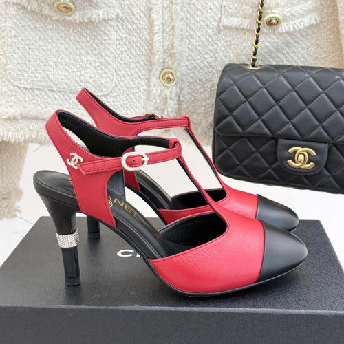Chanel Womens Shoes Pumps 8.5cm Heel Fashion Sandals Summer Design Luxury Brand Design with Original Box whatsapp 