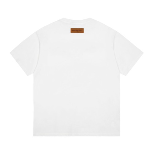 Louis Vuitton Luxury Brand Men Womens Short Sleeve T-Shirt   