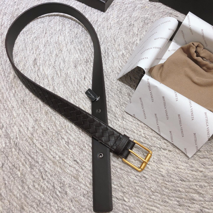 Bottega Veneta Mens Belt Luxury Brand Design Fashion Type with Original Box