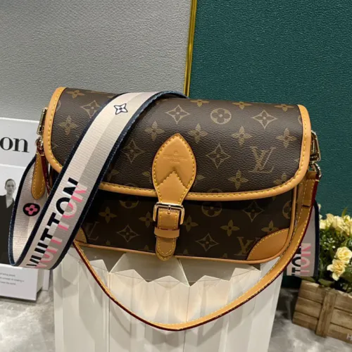 Louis Vuitton Womens Bags Shoulder Bag Luxury Brand Fashion Monogram Empreinte Leather M46584 with Original Box  