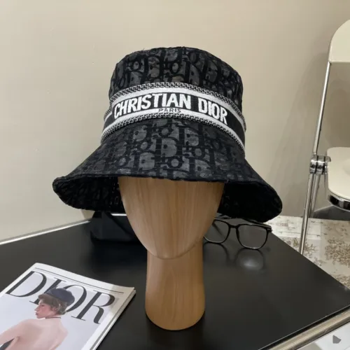 Dior Womens Bucket Hat Luxury Brand Design Dior Cap with Original Box  