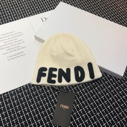 Fendi Men Womens Knit Hat Luxury Brand Design Fendi Cap with Original Box  