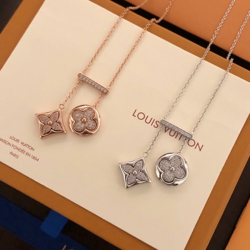 Louis Vuitton Luxury Womens Necklace Color Blossom Neglige Necklace, White Gold And Diamonds Q94310