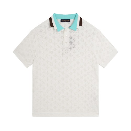 Louis Vuitton Luxury Brand Men Womens Short Sleeve T-Shirt Polo Shirt   
