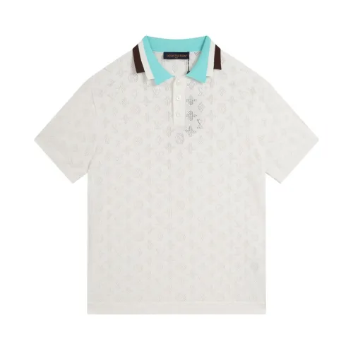 Louis Vuitton Luxury Brand Men Womens Short Sleeve T-Shirt Polo Shirt   