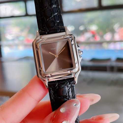 Cartier Womens Watch Luxury Brand Design Fashion Type with Original Box