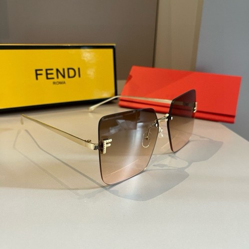 Fendi Sunglasses Luxury Brand Men Womens Sunglasses with Original Box  