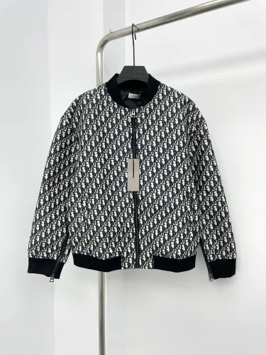 Dior Men Womens Coat Jackets Luxury Brand Mens Denim Bomber Jacket Top Quality   G001