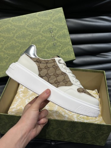 Gucci Mens Shoes Sneakers Luxury Brand Fashion Men's Gucci Re-Web trainer in leather with Original Box Whatsapp 